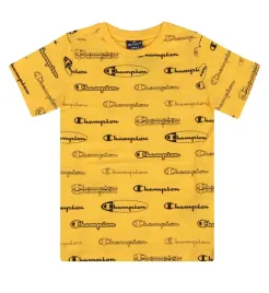 koszulka-t-shirt-dzieciecy-champion-allover-yellow