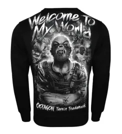 bluza-meska-octagon-welcome-to-my-world-crewneck-czarna