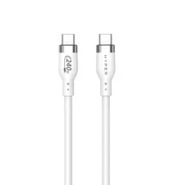 hyper-hj4002whgl-kabel-usb-usb-2-0-2-m-usb-c-bialy