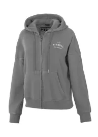 bluza-damska-pit-bull-manzanita-pitbull-hooded-zip-szara