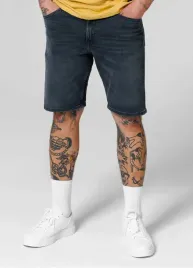 spodenki-szorty-jeans-meskie-pitbull-dark-wash-highlander-granatowe