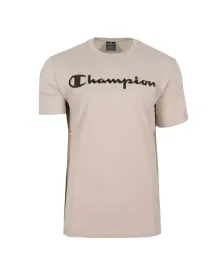 koszulka-meska-t-shirt-champion-classic-big-logo-bezowa