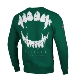 bluza-octagon-zeby-light-crewneck-zielona