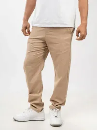Zdjęcie produktu Spodnie Materiałowe męskie Chino Jigga Wear beżowe