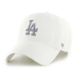 czapka-z-daszkiem-47-brand-los-angeles-dodgers-white-clean-up-biala