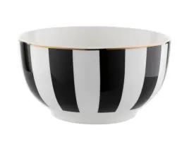 salaterka-stripes-black-13-cm