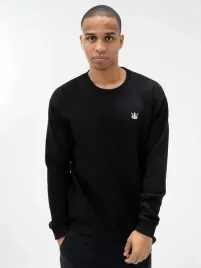 bluza-meska-bez-kaptura-jigga-wear-mini-logo-czarna