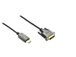 alcasa-dp-dvi-d-5m-displayport-czarny