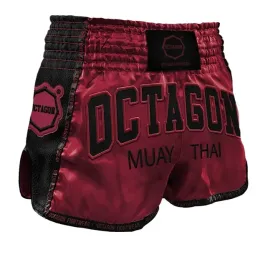 spodenki-muay-thai-octagon-burgund-bordowe