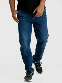 spodnie-meskie-jeans-jigga-wear-mini-haft-logo-granatowe