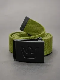pasek-parciany-jigga-wear-simple-crown-zielony