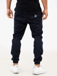 spodnie-meskie-jeans-jogger-jigga-wear-crown-granatowe