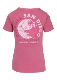 koszulka-damska-t-shirt-pit-bull-planet-surf-sprany-rozowy
