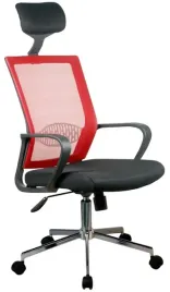 fotel-biurowy-materialowy-ocf-9-obrotowy-ergonomiczny-regulowany-czerwony