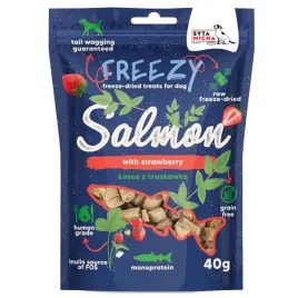 syta-micha-freezy-liofilizowane-przysmaki-dla-psa-losos-z-truskawka-40g