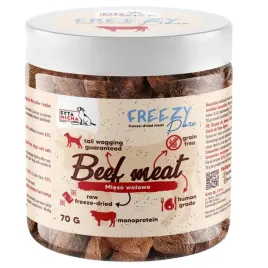 syta-micha-freezy-pure-100percent-liofilizowane-mieso-wolowe-dla-psa-70g