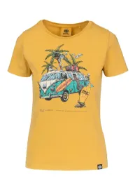 koszulka-damska-t-shirt-pit-bull-beachbreak-sprany-zolty
