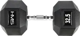 hantla-szesciokatna-treningowa-hms-hex-pro-32-5-kg
