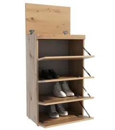 szafka-na-buty-60-cm-figaro-dab-artisan-uchylna-polki-szafka-na-obuwie
