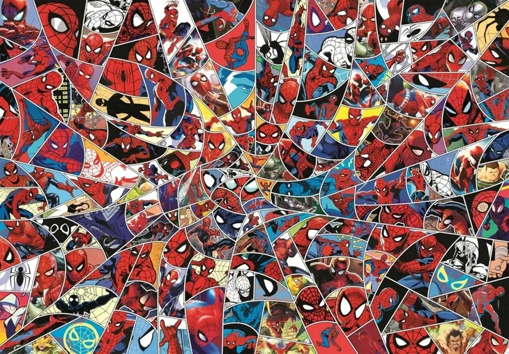 puzzle-1000-elementow-impossible-puzzle-spider-man-clementoni-material-karton