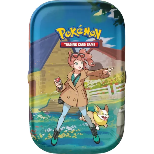 Pusta puszka Pokemon TCG: Sword&Shield - Crown Zenith - Sonia Mini Tin