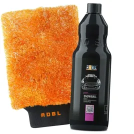 adbl-caremitt-rekawica-z-mikrofibry-snowball-szampon-1l-do-mycia-samochodu