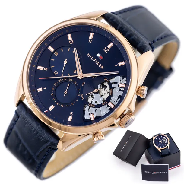ZEGAREK MĘSKI TOMMY HILFIGER 1710451 BAKER + GRAWER