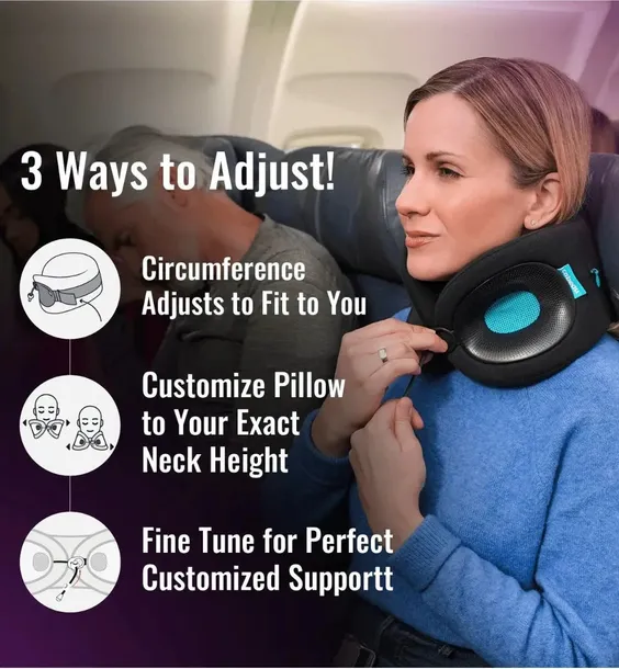 poduszka-podrozna-cabeau-evolution-x-turquoise-stan-nowy