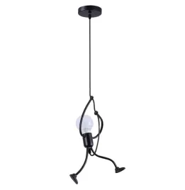 lampa-sufitowa-wiszaca-ludzik-humanoid-czarna-unikalny-design-loft-led