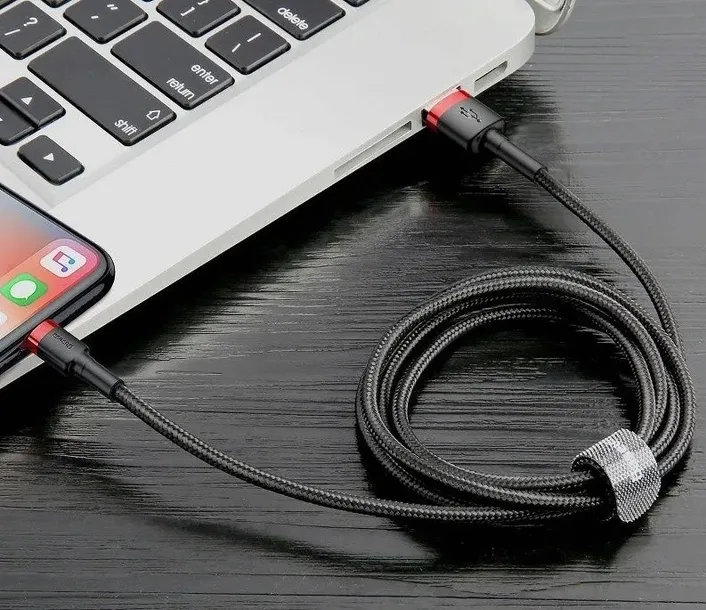 kabel-baseus-lightning-do-iphone-cafule-2a-3m-czarno-czerwony