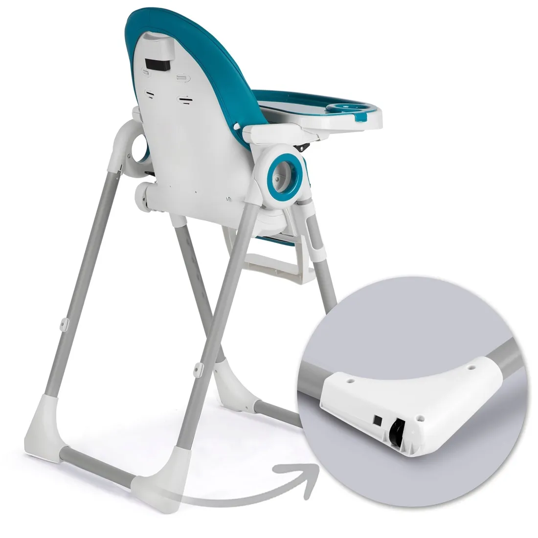 krzeselko-do-karmienia-ze-stolikiem-lezaczek-belo-ciemno-niebieskie-stan-nowy