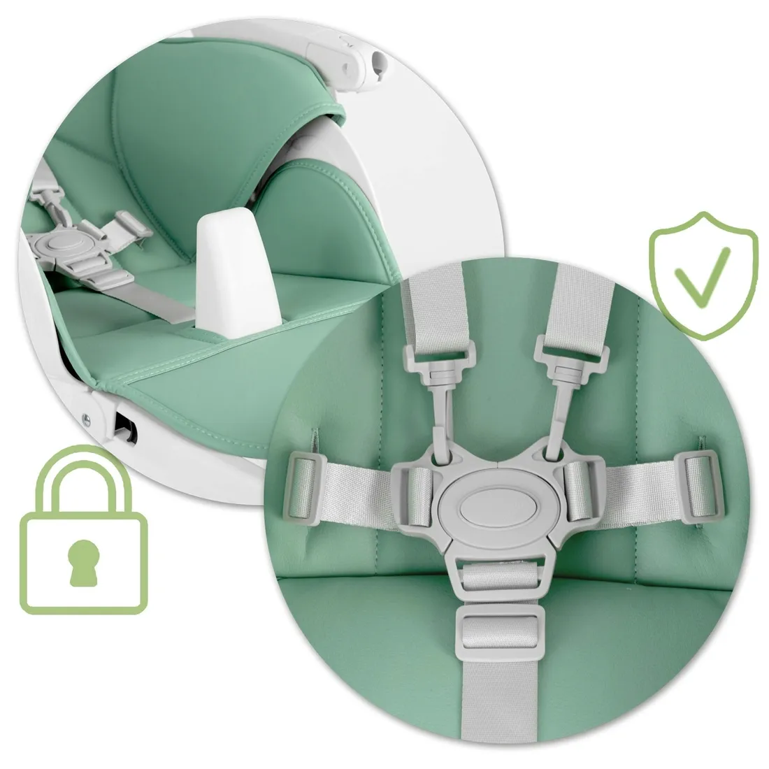 krzeselko-do-karmienia-ze-stolikiem-lezaczek-belo-zielone