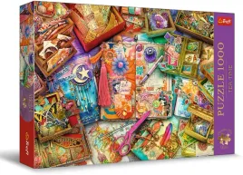 puzzle-1000-premium-tea-time-biurko-dziennikarza-trefl