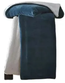 niebieski-cieply-koc-pled-sherpa-narzuta
