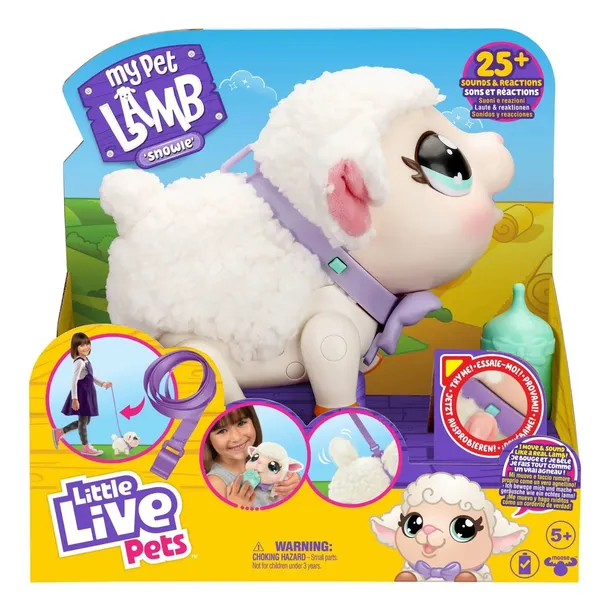 OWIECZKA Maskotka INTERAKTYWNA DŹWIĘK OWCA LITTLE LIVE PETS