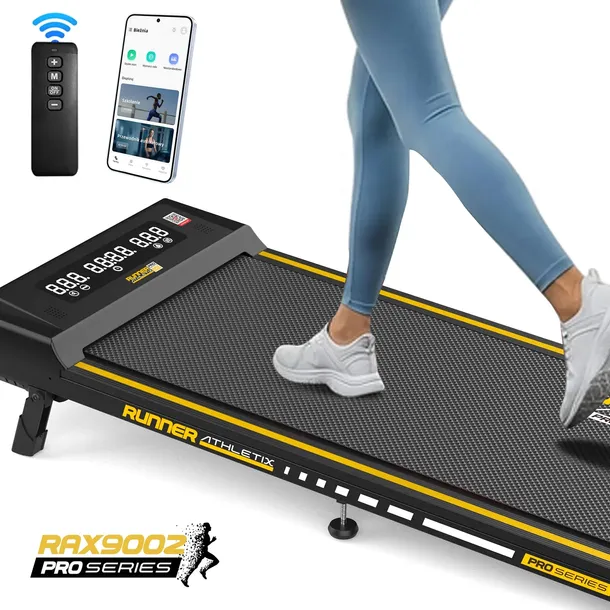 Bieżnia elektryczna 12km/h domowa Walkingpad DUŻY WYŚWIETLACZ CICHA RAX9002