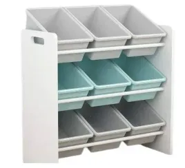 regal-siwy-bialy-drewniany-pojemniki-plastikowe-organizer-na-zabawki-dzieci