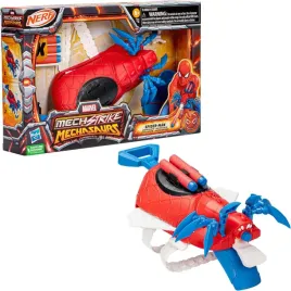 marvel-nerf-wyrzutnia-sieci-spiderman-arachno-mechstrike-mechasaurs-f6677