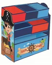 pirat-piraci-regal-pojemniki-organizer-dzieci