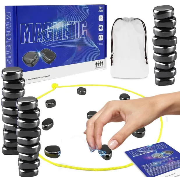 Gra magnetyczne kamienie 60 szt zestaw 2x30 DiamentStore