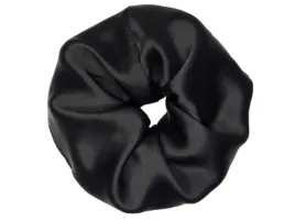 jedwabna-gumka-do-wlosow-scrunchie-jedwab-100percent-via-della-seta-czarna-r-xl