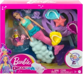 barbie-lalka-syrenka-ogon-akcesoria-osmiornica-foka-lozeczko-hlc30