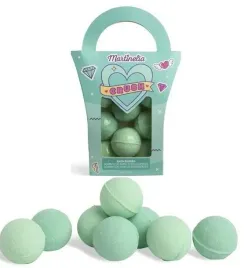martinelia-zestaw-kule-do-kapieli-dla-dzieci-8x15g-mietowy