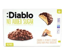 ciastka-bez-cukru-diablo-caramel-and-peanut-pokryte-mleczna-czekolada