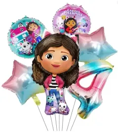 balon-balony-koci-domek-gabi-duza-gabby-92-50-cm-gwiazdki-cyfra-4-6-sztuk
