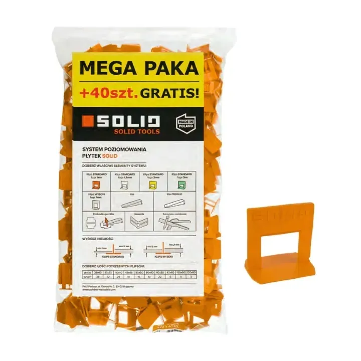 klips-system-poziomowania-plytek-solid-6472-2mm-stan-nowy