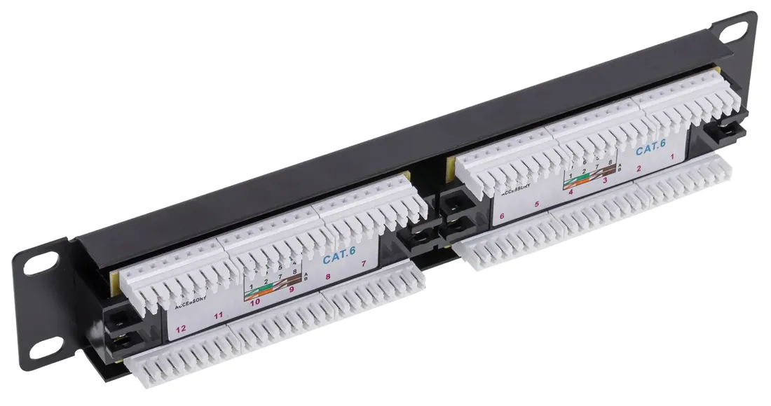 patch-panel-rack-10-1u-12-porty-kat-6-utp-netrack-czarny-stan-nowy