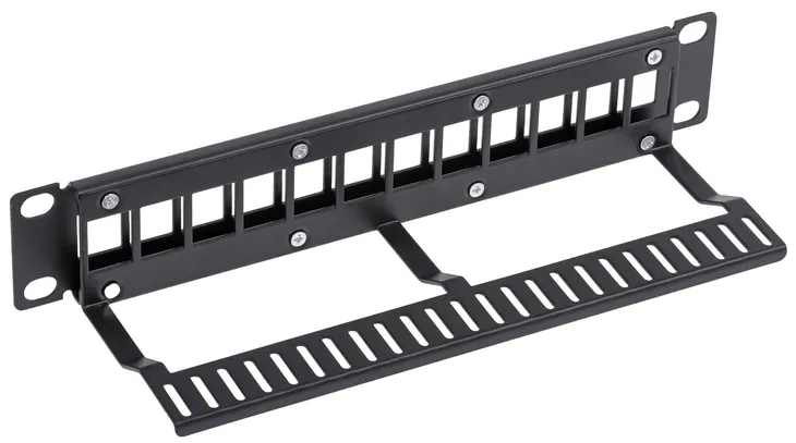 patch-panel-keystone-rack-10-1u-12-porty-utp-netrack-czarny-kolor-czarny