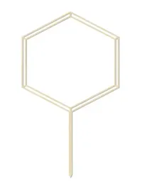 op277-topper-pusta-obrecz-boho-szescian-heksagon