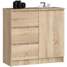 szafka-komoda-do-salonu-klasyczna-dab-sonoma-80-cm-1-drzwi-3-szuflady